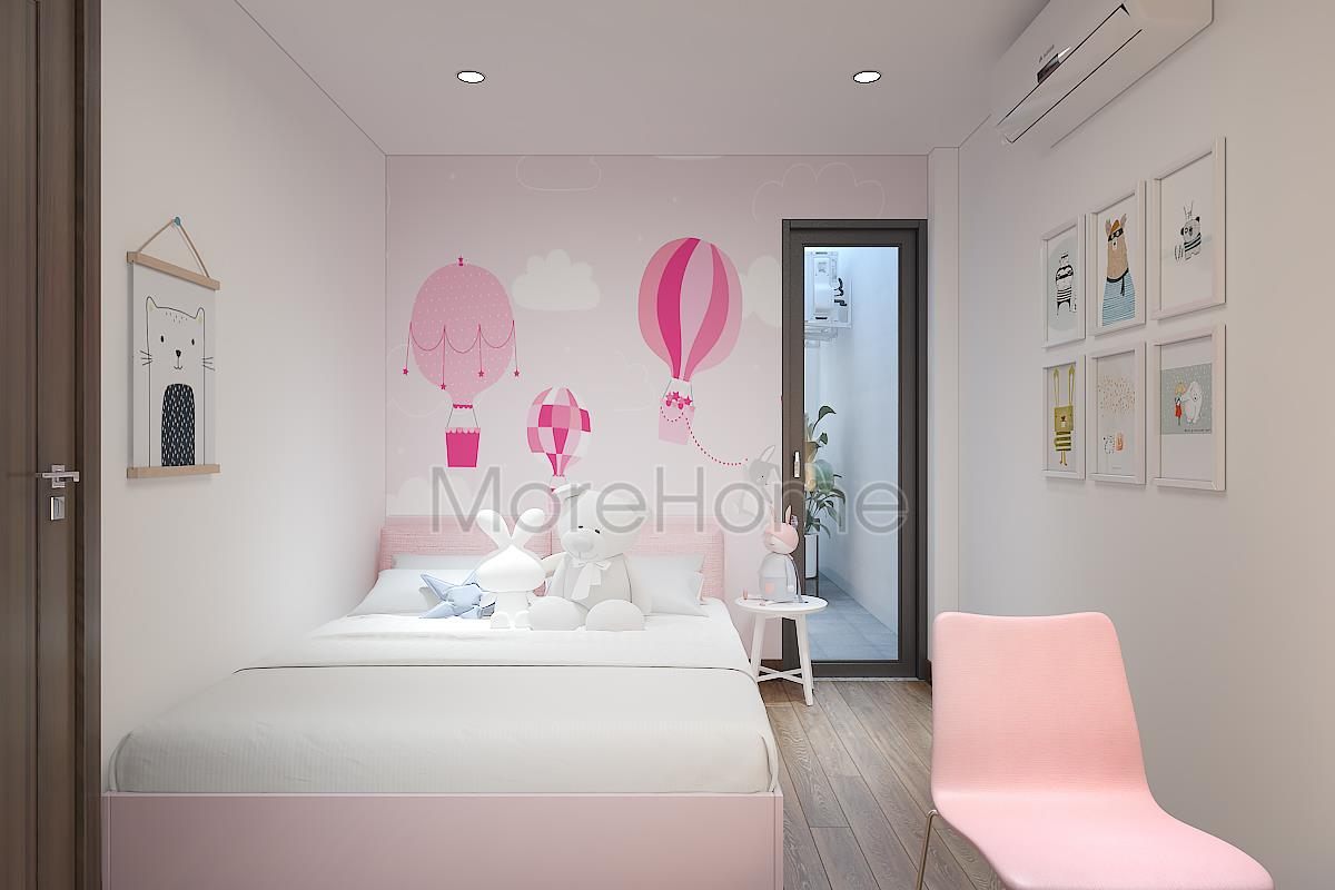 Thiết kế nội thất phòng ngủ nhà ống An Dương Tây Hồ 